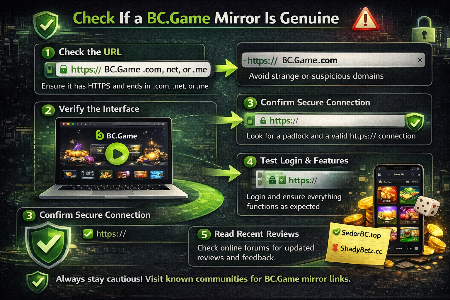  BC.Game Mirror Is Genuine
